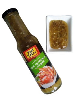Острый соус для креветок и мидий Real Thai 315 г