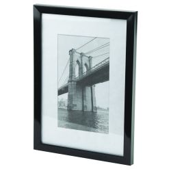 Фоторамка Image Art 501 40х50 пластиковая со стеклом чёрная | Image Art