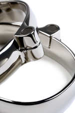 Наручники Toyfa Metal серебристые 11 см