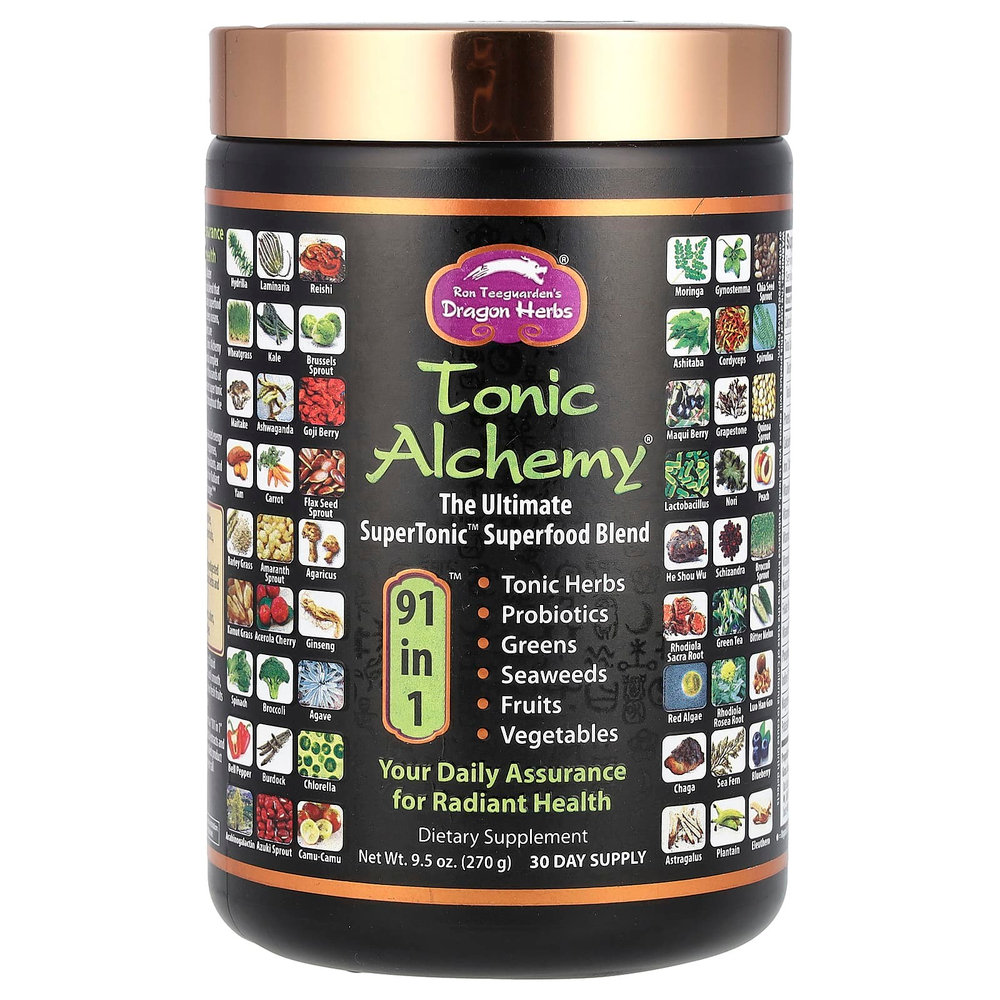 Dragon Herbs, Tonic Alchemy, The Ultimate SuperTonic, смесь суперфудов, 270 г (9,5 унции)