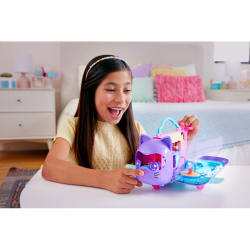 Polly Pocket - Кошка-самолет с двумя куклами + аксессуары HWP19 / артикул   HWP19  / GTIN 194735217779