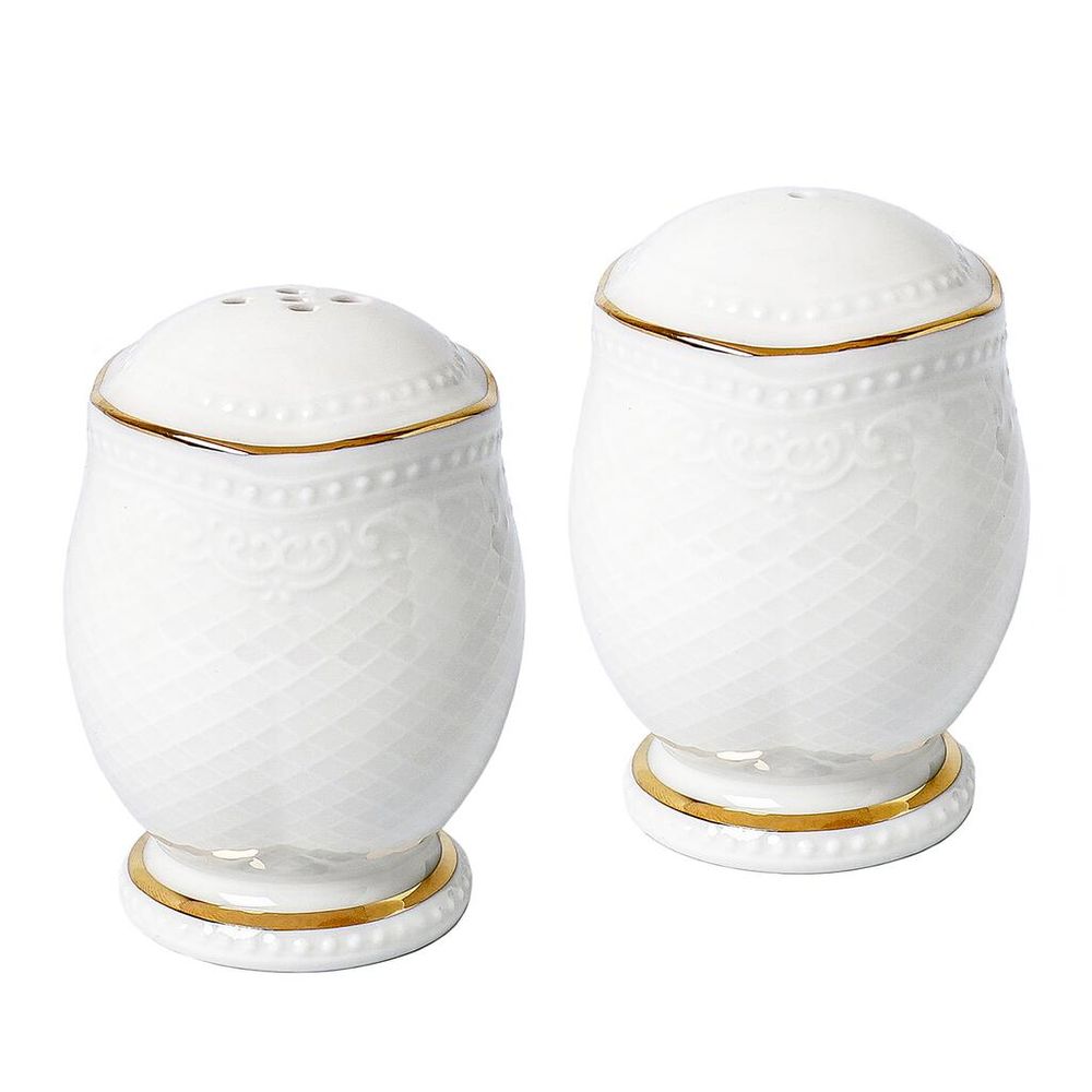 Набор для специй 2 предмета Солонка/Перечница Gold Aristocrat Noble [1]