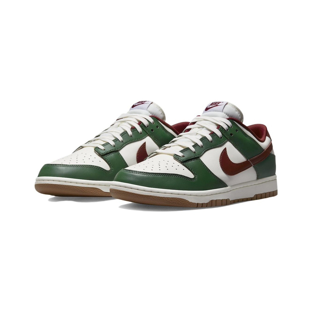 Кроссовки Nike Dunk Low Gorge Green Team Red