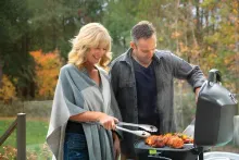 Электрический гриль Napoleon TravelQ PRO 285X, 1 тэн, на складной подставке