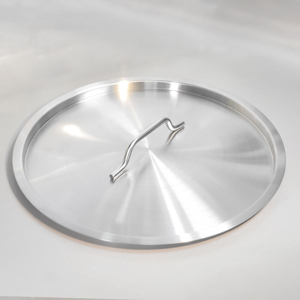 Крышка 40см нерж для котлов 40-50л