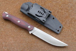 Нож STEELCLAW ЕРМАК красно-черный