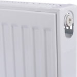 Радиатор панельный профильный ROMMER Compact тип 11 - 300x800 мм (подкл.боковое, белый)