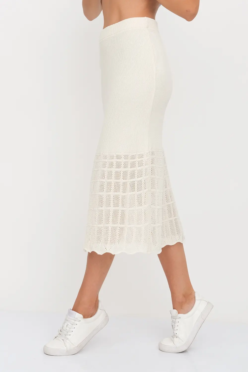 Юбка И 019/льняной