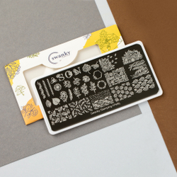 Пластина Swanky Stamping 085 осень
