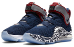 Кроссовки Nike Lebron 17 Fp Ep "Graffiti Cold Blue"