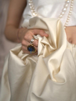 Юбка-платье из тафты 100% натуральный шелк