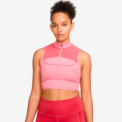 Женская теннисная майка Nike Dri-Fit Air Cropped Tank Top Women - Pink