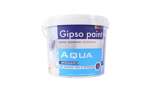 КРАСКА МОЮЩАЯСЯ ГИПСО АКВА 14КГ