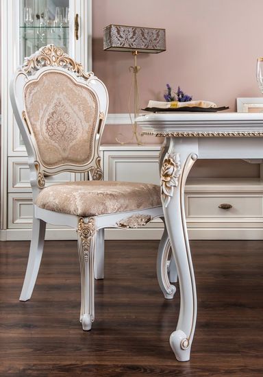 Стол обеденный НАТАЛИ прямоугольный белый глянец