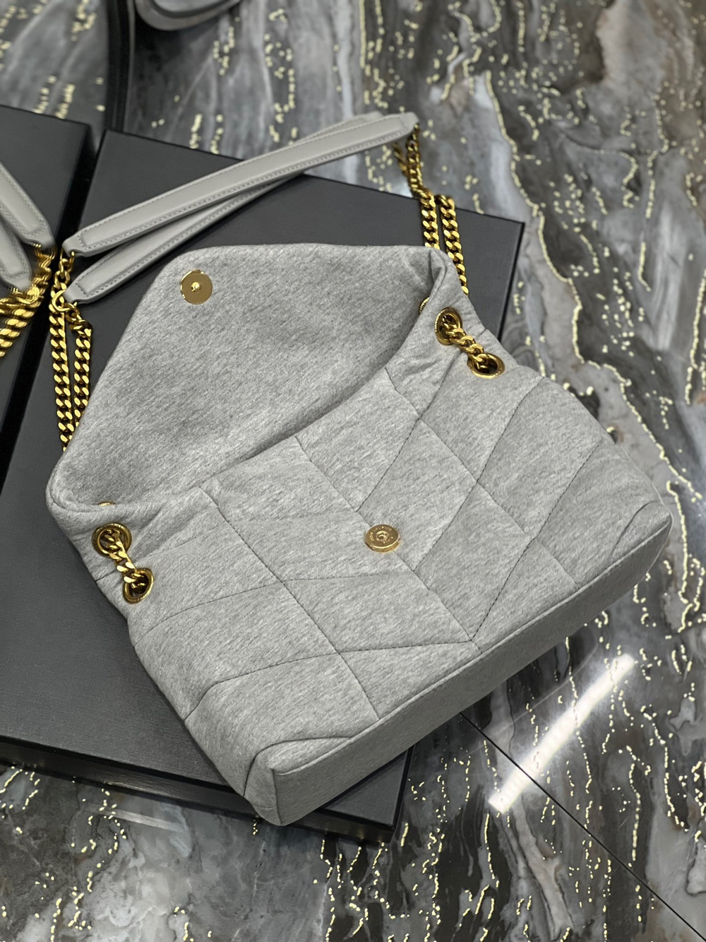 Saint Laurent Loulou Puffer Bag 29 cm