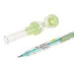 Карандаш ч/г "Часы", сегментный, с игрушкой, 4 цвета микс