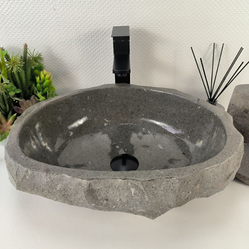 Раковина из андезита Erozy Grey EA-65135 47*36*16 0038