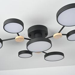 Потолочная Люстра Gamma D88 Black By Imperiumloft