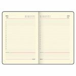 Ежедневник недатированный Brauberg, А4, 160л, кожзам, Metropolis Ultra, черный