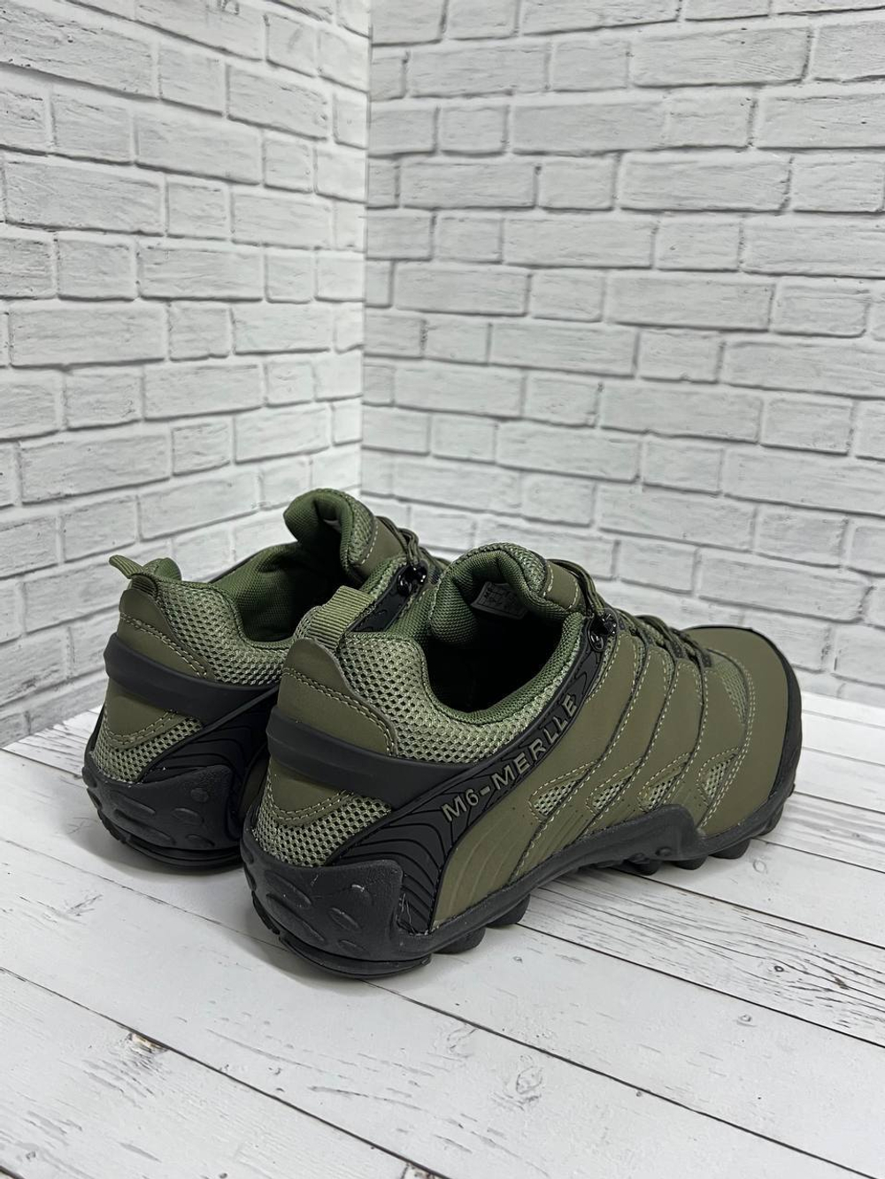 Трекинговые кроссовки M6-Merlle Show / олива