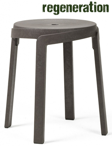 Табурет пластиковый Nardi Stack Mini, терра