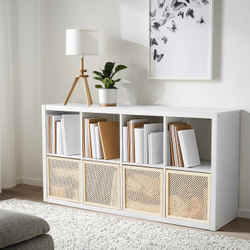 IKEA VÄLTNING  (ИКЕА ВÄЛТНИНГ)  -  Контейнер, натуральный, 33x33x31 см