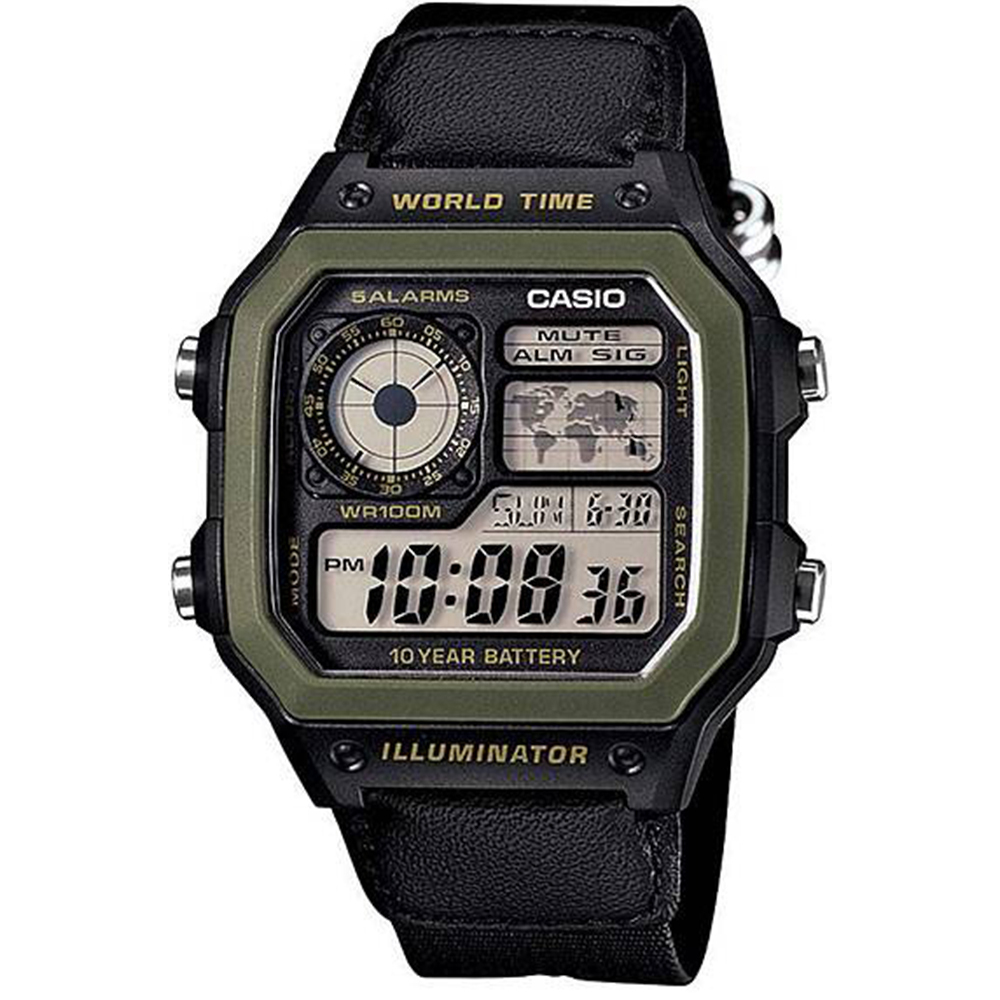 Наручные часы Casio AE-1200WHB-1B