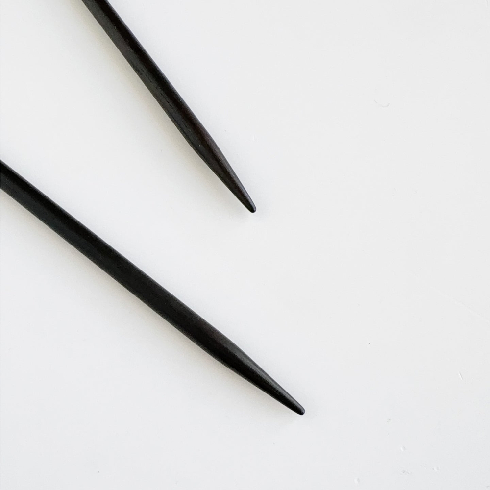 разъемные эбеновые спицы Tarim 13 см