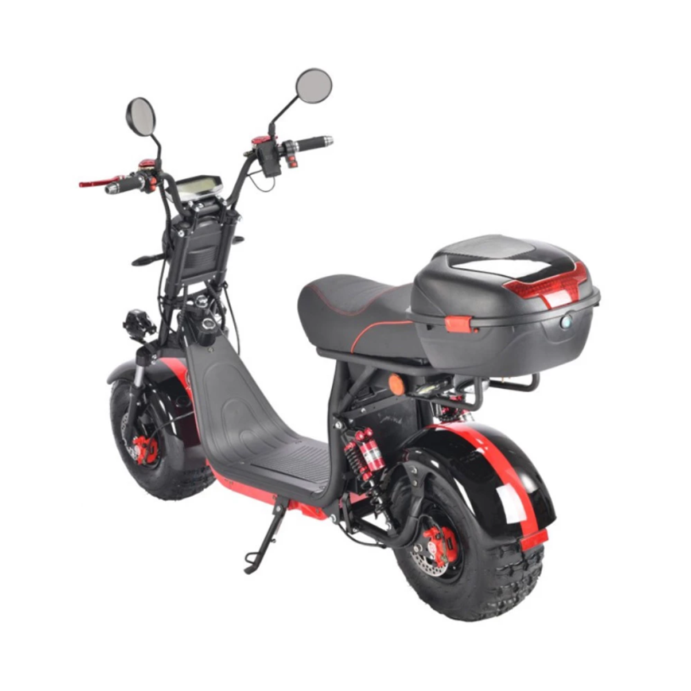 Электроскутер Citycoco WHITE SIBERIA PRO 2WD 4000W 20AH (Полноприводный 2*2000W)