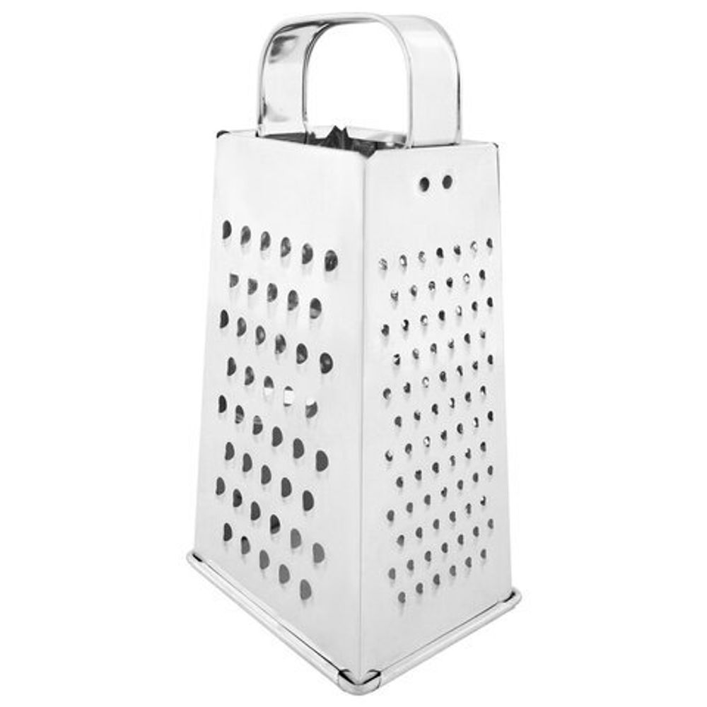 Терка 4 грани 22х11х8,5 см, белая жесть, BOOMHOUSE (БумХаус) Classic, 701858