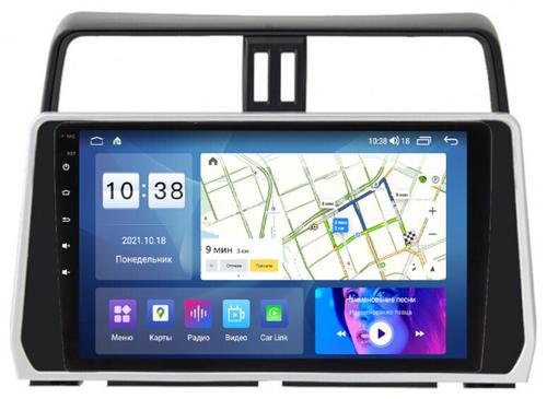 Магнитола для Toyota Land Cruiser Prado 150 2017-2023 - Parafar PF348LUX2XHD на Android 13, CarPlay, 4G SIM-слот