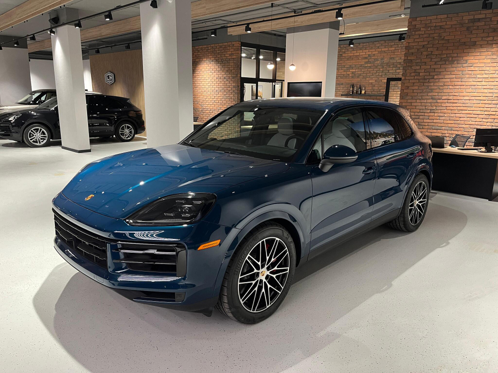 Porsche Cayenne S III Рестайлинг Montego Blue Metallic