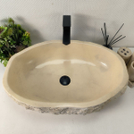 Раковина из мрамора Erozy Cream EM-64947 64*43*16 0880
