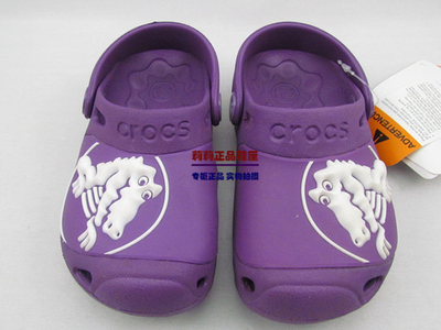 Сабо детские с принтом крокодила