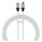 Кабель Baseus Coolplay Series Fast Charging Cable USB Type-C to Lightning 20W 2 м белый (CAKW000102)