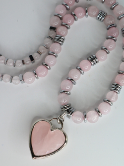 Колье "Тепло и сталь"