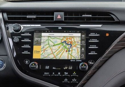 Мультимедиа блок для Toyota Camry 70 2017-2020 (с JBL и климатом на ШГУ) - Radiola RDL-03-8/128 на Android 12, ТОП процессор, Carplay, 4G SIM-слот, 8/128ГБ