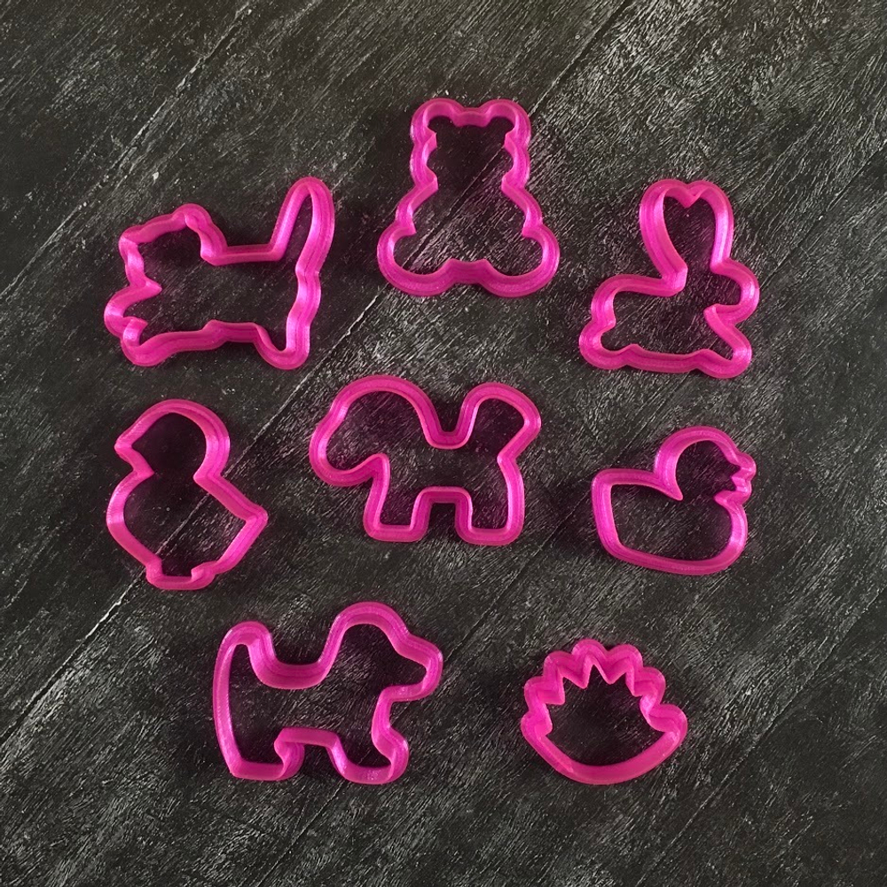 Набор миниформ "Зверушки" №1