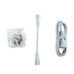 ULI-P43-24W-SPBX IP40 WHITE Светильник для растений светодиодный линейный. 872мм. выкл. на корпусе. Алюминий. Спектр с дальним красным для рассады и досвечивания в период роста. TM Uniel