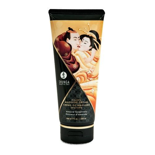 Массажный крем Shunga Almond Sweetness, съедобный, 200 мл