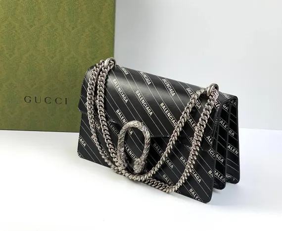 Маленькая сумка Gucci Dionysus The Hacker Project черный