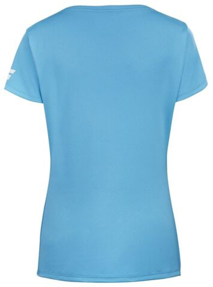 Футболка для девочки Babolat Girls Play Cap Sleeve Top - cyan blue