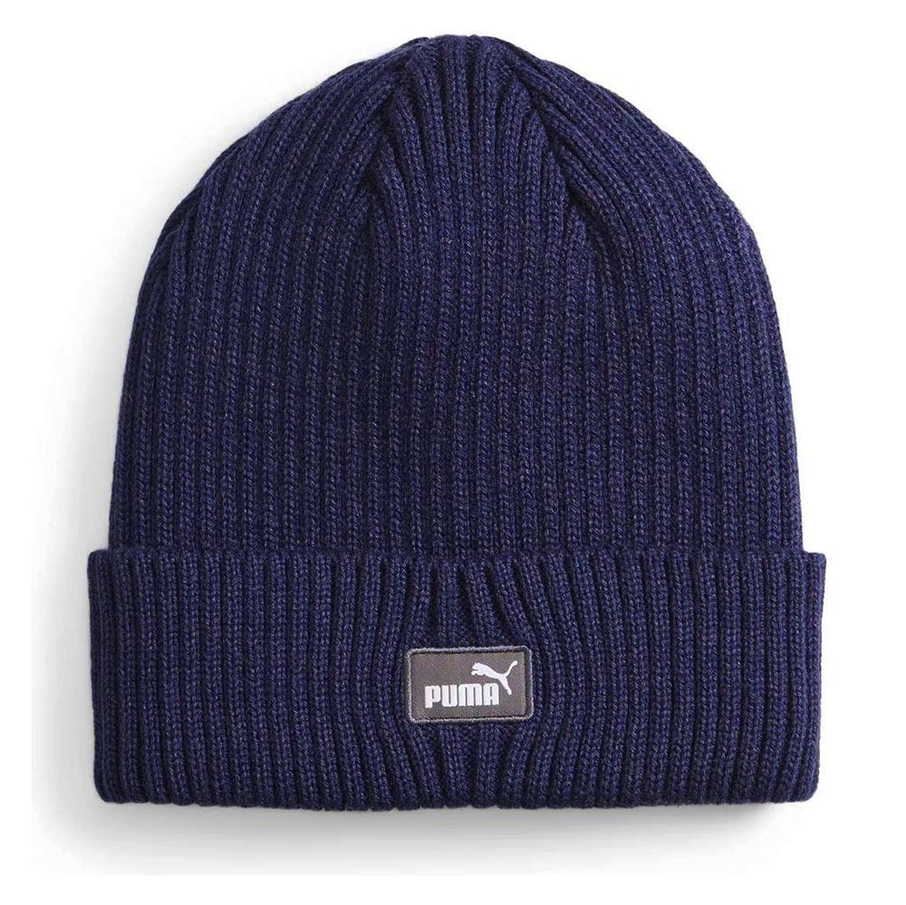 Шапка PUMA Classic Cuff Beanie, 02482602, темно-синий