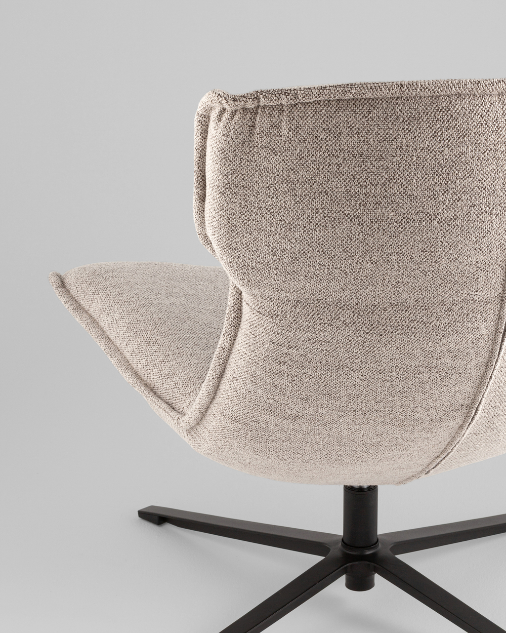 Кресло лаунж Sway светло-серый