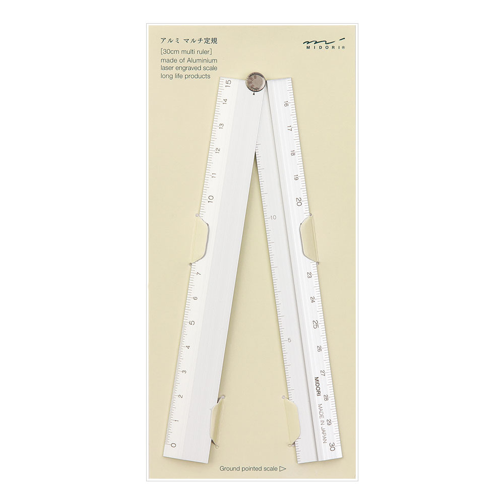 Линейка складная Midori Aluminum Multi Ruler 30 см