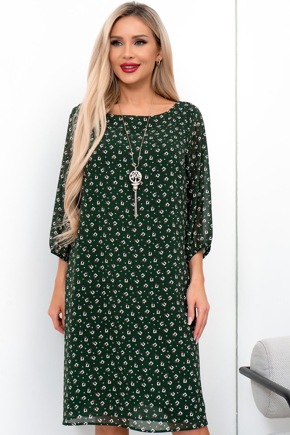 Платье Энджи (зеленый) Р11-2015/2 Nikol