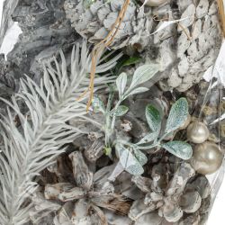 GAEM Изделие декоративное " Новогодняя композиция", L10 W10 H20 см