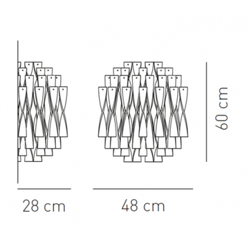 replica AXO LIGHT  Aura wall lamp