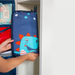 Коврик для переобувания. Динозавр