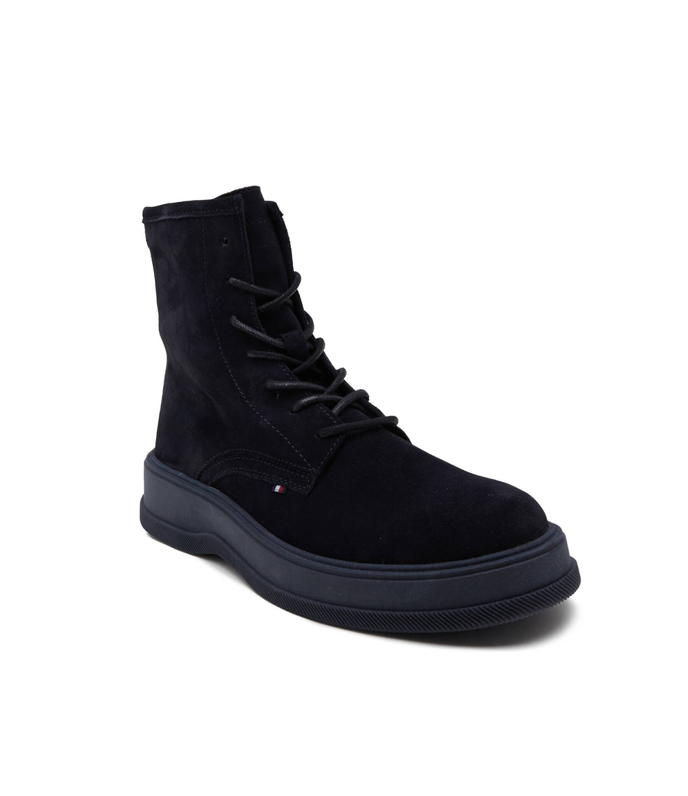 Кожаная обувь th everyday core boot Tommy Hilfiger - темно-синий(FM0FM04660)